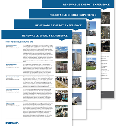 Renewable energy experience sheets