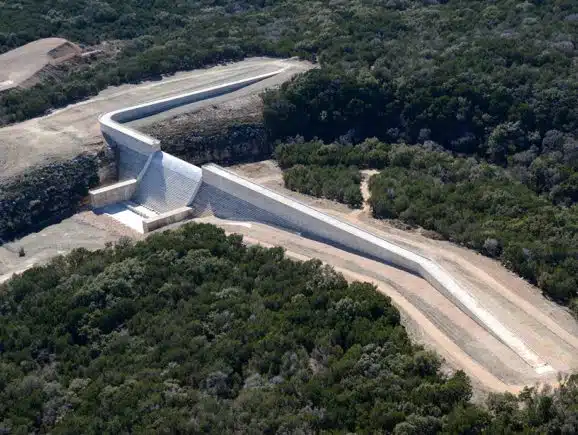 Dry Comal Creek Flood Retarding Structure