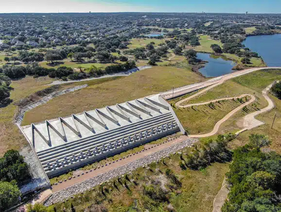 Upper Brushy Creek Dam 7