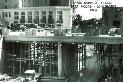 San Antonio River Cutoff Construction, 1929