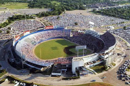 Arlington Stadium in the 1970s