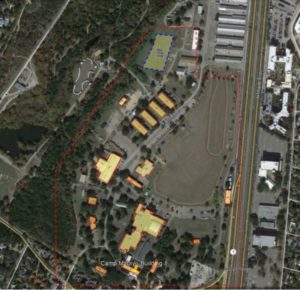 Camp Mabry Microgrid Layout