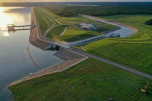 Bois d'Arc Lake Dam and Reservoir