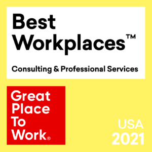 Great Place to Work Consulting and Professional Services 2021