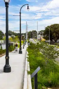 Sidewalk At Rodney Cook Park