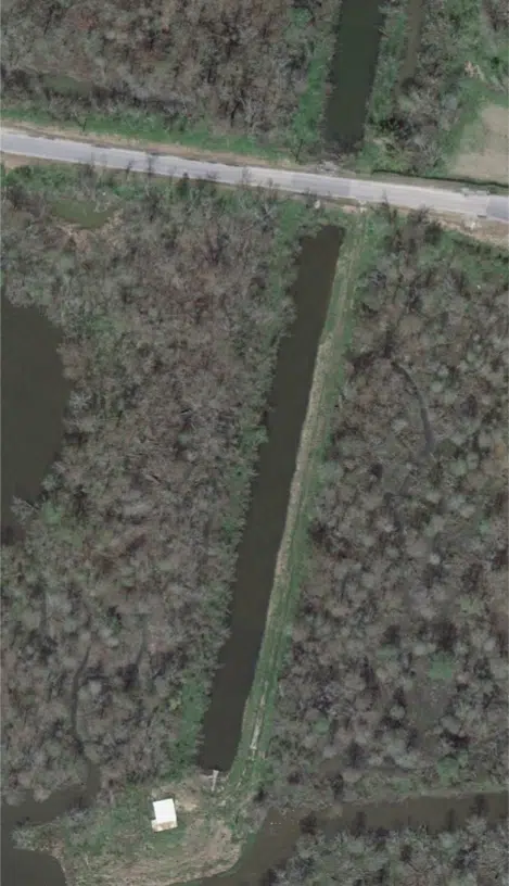 Aerial View of Road