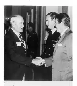 Jeo Paul Jones With Reagan
