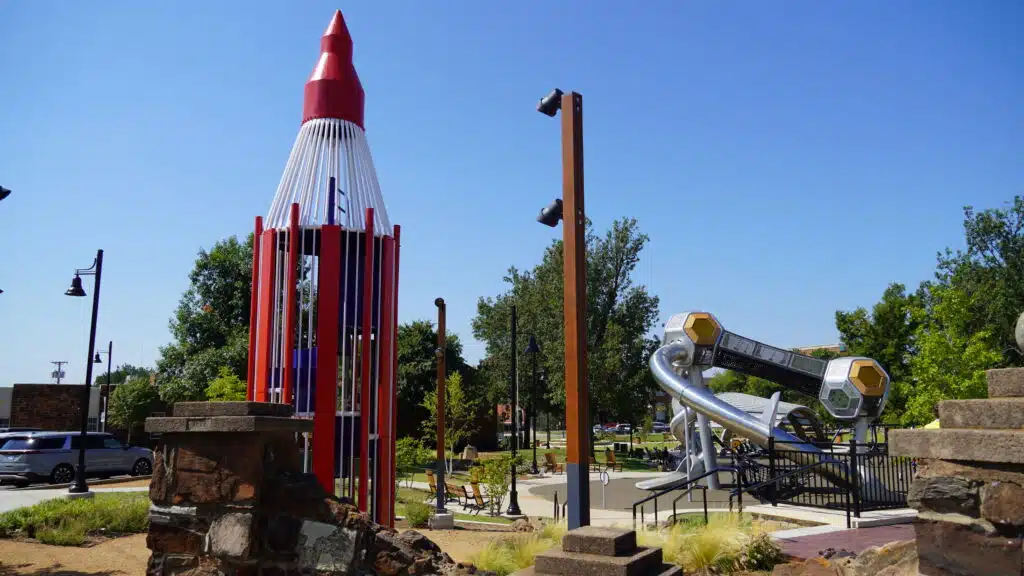 Recreational Items In Park