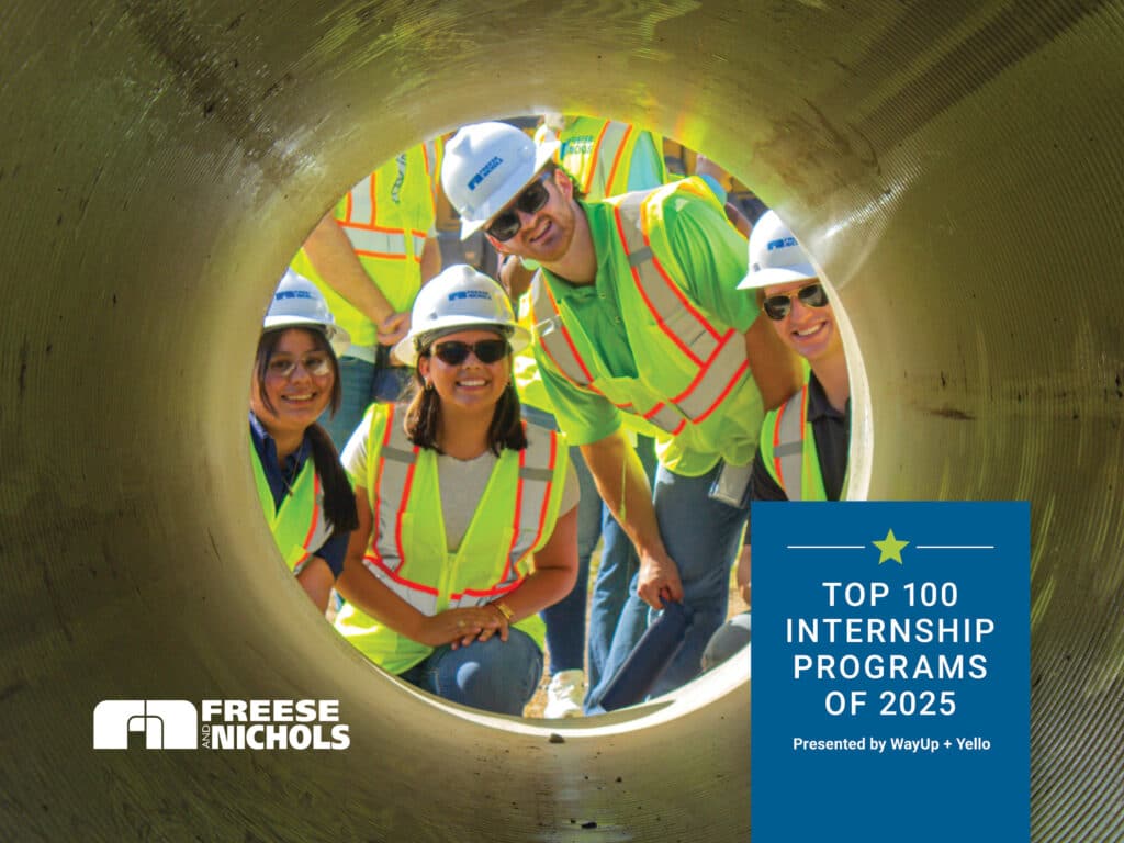 Freese and Nichols Internship Program Receives National Recognition for ...